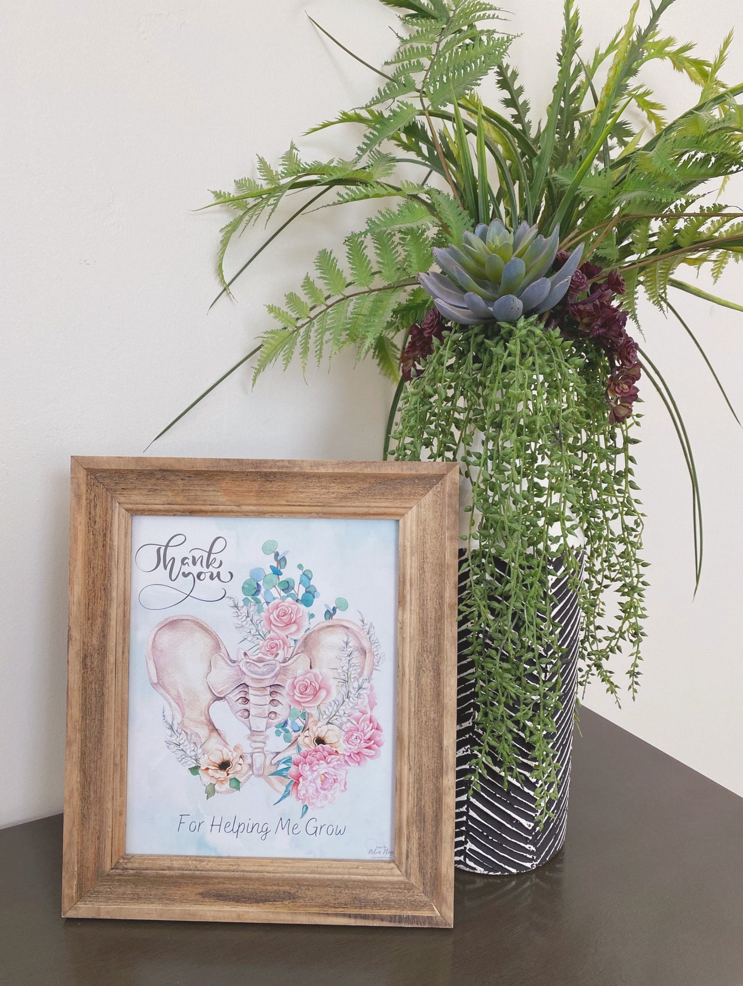 Thank you Gift | Pelvis Peony/Eucalyptus | Printed Art