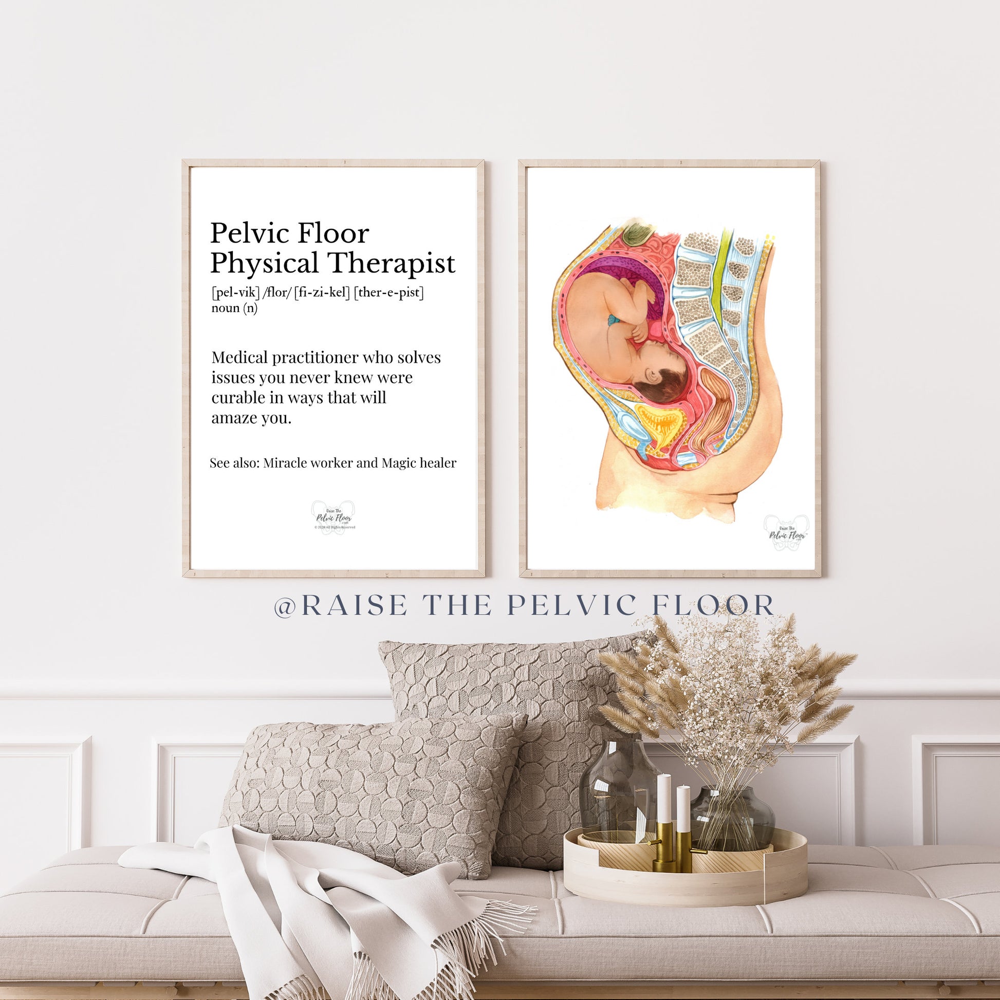 Pelvic Floor Physical Therapist Definition | Poster