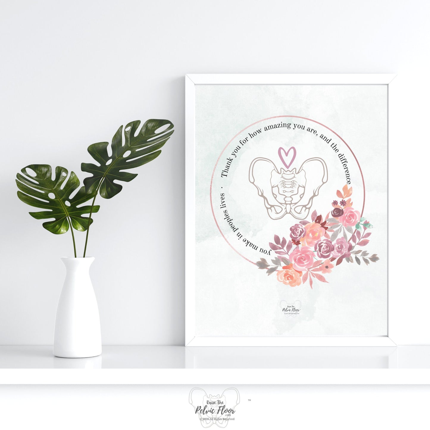 Thank you gift Medical Practitioner | Digital Download* Printable gift 8x10 and 5x7 in Print for therapist, chiropractor, MD, OGBYN, midwife