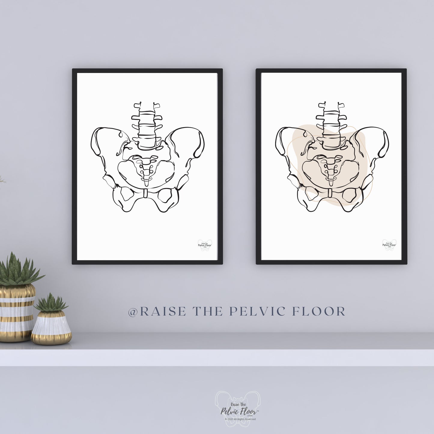 Pelvic Bones Art *Digital Download* Abstract Pelvis, Line art, Pelvic Floor Art, Medical Wall Minimalistic Anatomy Poster, Sacroiliac Joint